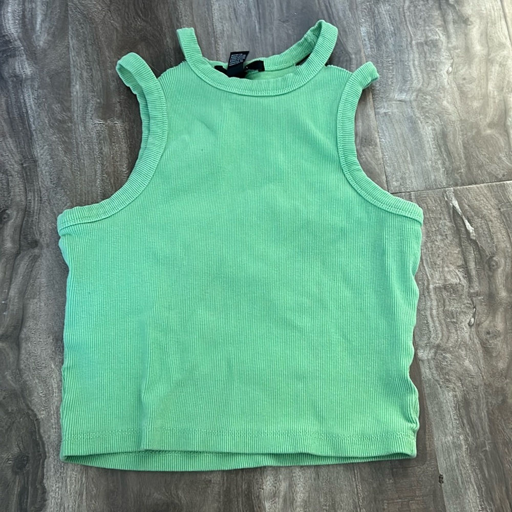 Forever 21 Green tank top